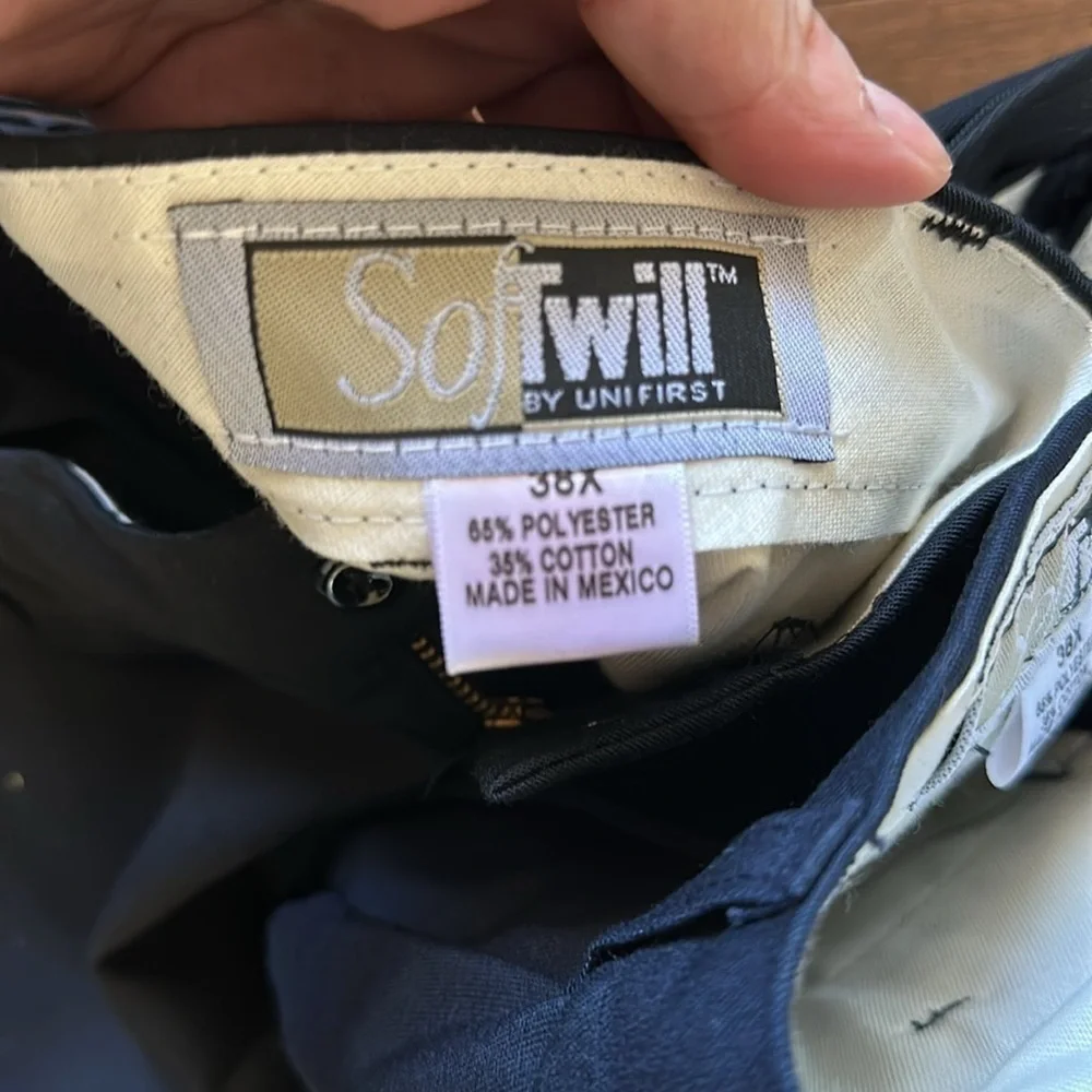 SofTwill By UniFirst Cargo Work Shorts (2 pair) Size 38X